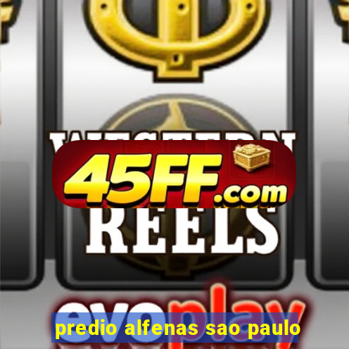 predio alfenas sao paulo